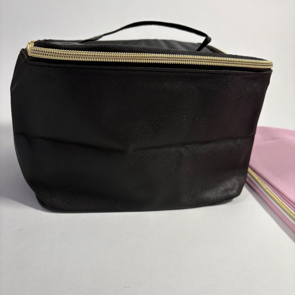 Three Sassy + Chic Pink Makeup Bags - Picture 2 of 3